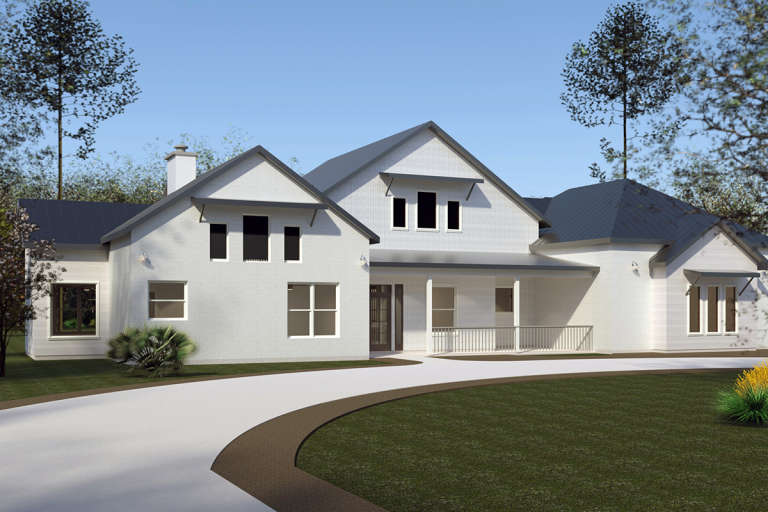 House Plan House Plan #23941 Front Elevation 