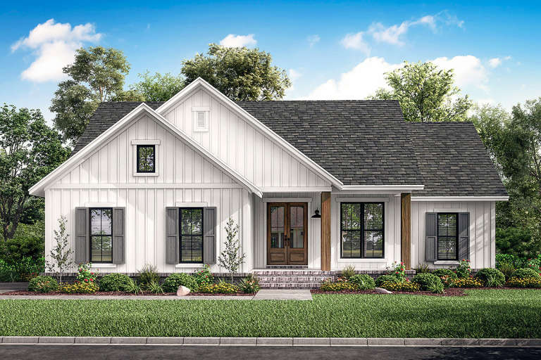 House Plan House Plan #23942 Front Elevation 