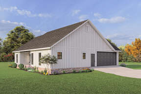 Modern Farmhouse House Plan #041-00203 Elevation Photo