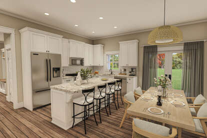 Modern Farmhouse House Plan #041-00203 Additional Photo
