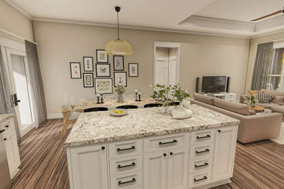 Modern Farmhouse House Plan #041-00203 Additional Photo