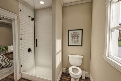 Modern Farmhouse House Plan #041-00203 Additional Photo