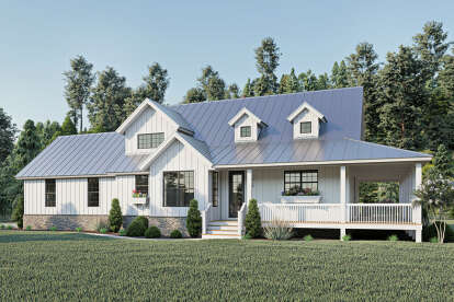 Farmhouse House Plan #940-00195 Elevation Photo