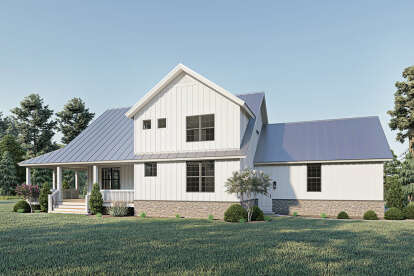 Farmhouse House Plan #940-00195 Elevation Photo