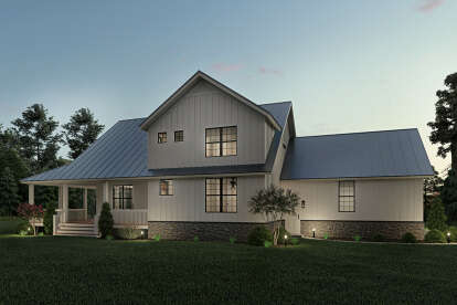 Farmhouse House Plan #940-00195 Elevation Photo