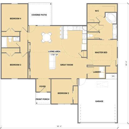 House Plan House Plan #23944 Drawing 1