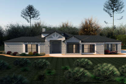 House Plan House Plan #23946 Front Elevation 