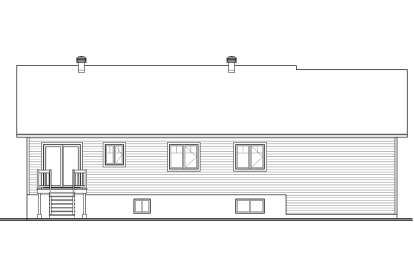 Modern House Plan #034-01231 Elevation Photo