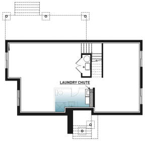 Basement for House Plan #034-01232