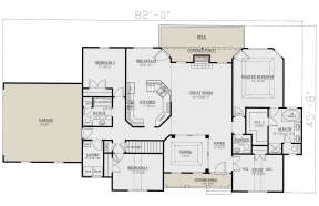 Main Floor for House Plan #286-00101