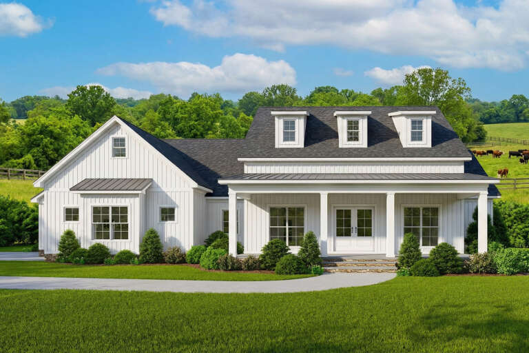 House Plan House Plan #23952 Front Elevation 