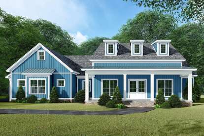 Modern Farmhouse House Plan #8318-00133 Elevation Photo