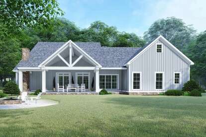 Modern Farmhouse House Plan #8318-00133 Elevation Photo