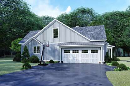 Modern Farmhouse House Plan #8318-00133 Elevation Photo