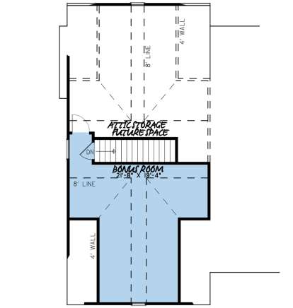 Bonus Room for House Plan #8318-00133