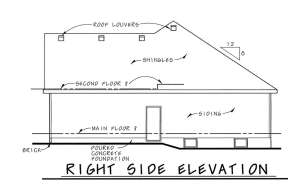 Traditional House Plan #402-01614 Elevation Photo