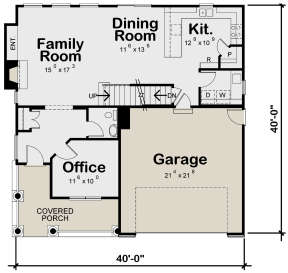 Main Floor for House Plan #402-01615