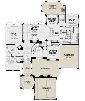 Main Floor for House Plan #402-01616