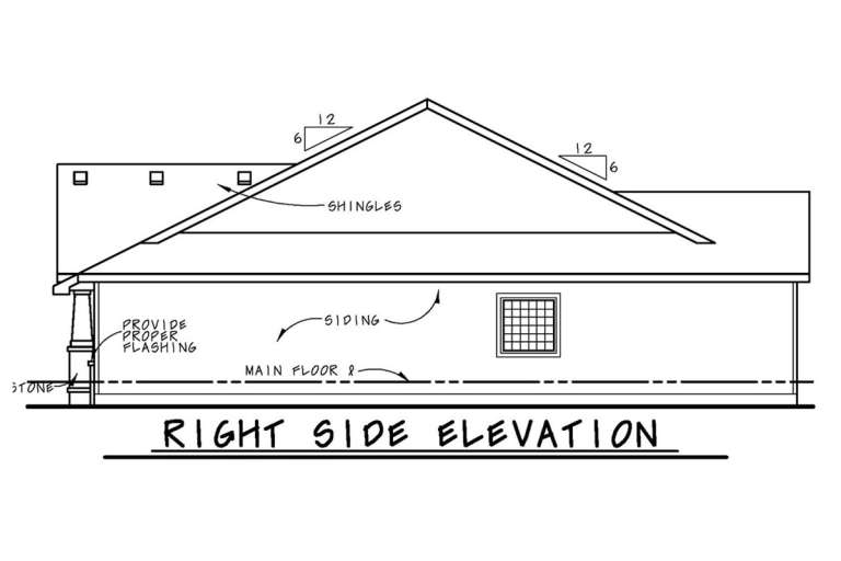 Bungalow House Plan #402-01617 Elevation Photo