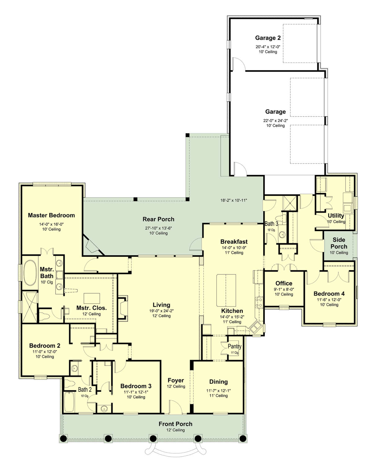 Main Floor for House Plan #7516-00044