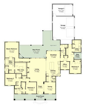 Main Floor for House Plan #7516-00044