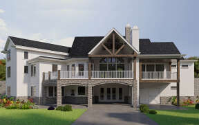 Craftsman House Plan #699-00256 Elevation Photo
