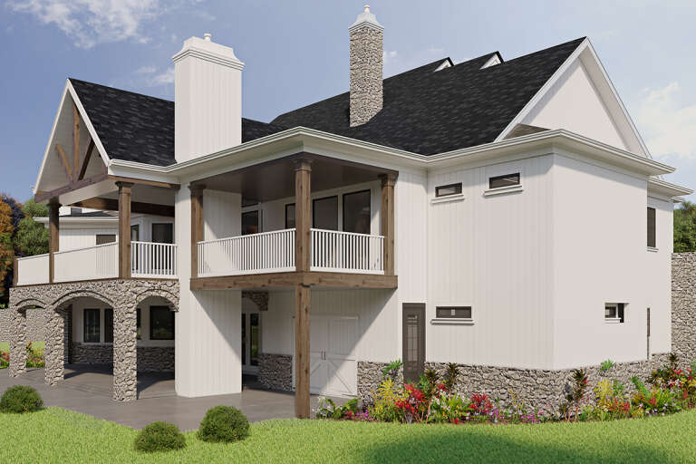 Craftsman House Plan #699-00256 Elevation Photo