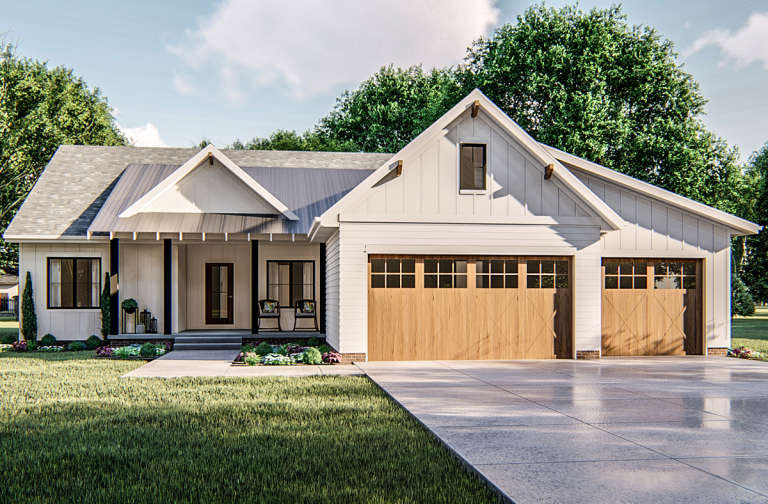 House Plan House Plan #23961 Front Elevation 