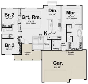 Main Floor for House Plan #963-00367