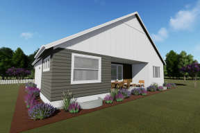Modern Farmhouse House Plan #425-00017 Elevation Photo