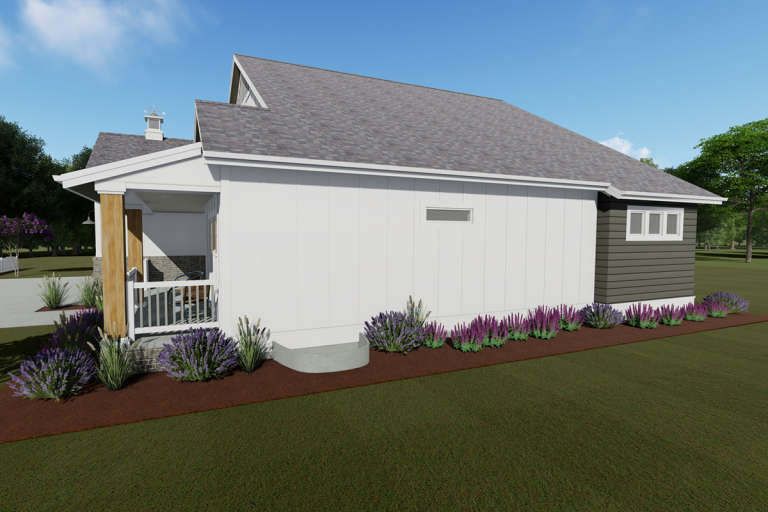 Modern Farmhouse House Plan #425-00017 Elevation Photo