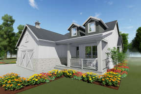 Modern Farmhouse House Plan #425-00018 Elevation Photo