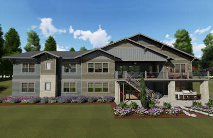 Craftsman House Plan #425-00022 Elevation Photo