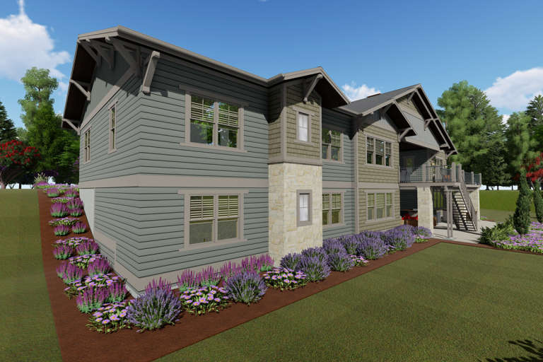 Craftsman House Plan #425-00022 Elevation Photo