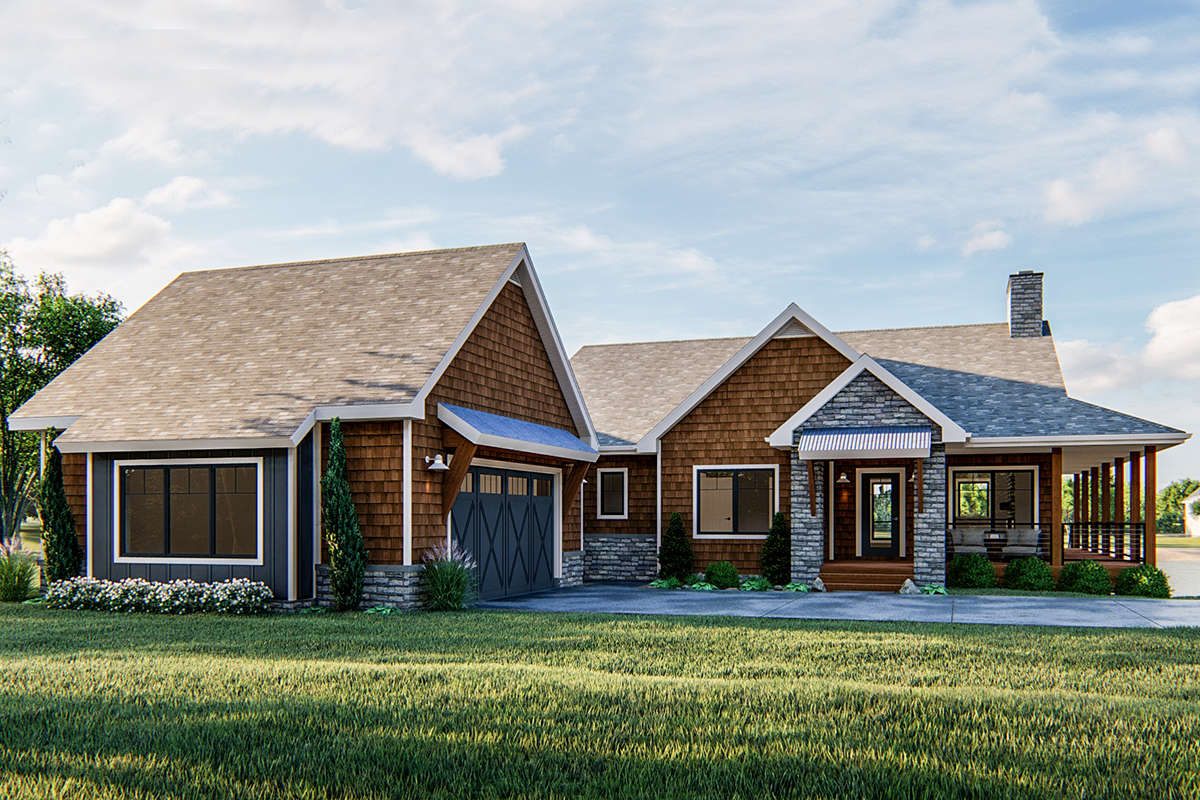 Mountain Rustic Plan 1 802 Square Feet 2 Bedrooms 2 Bathrooms 963