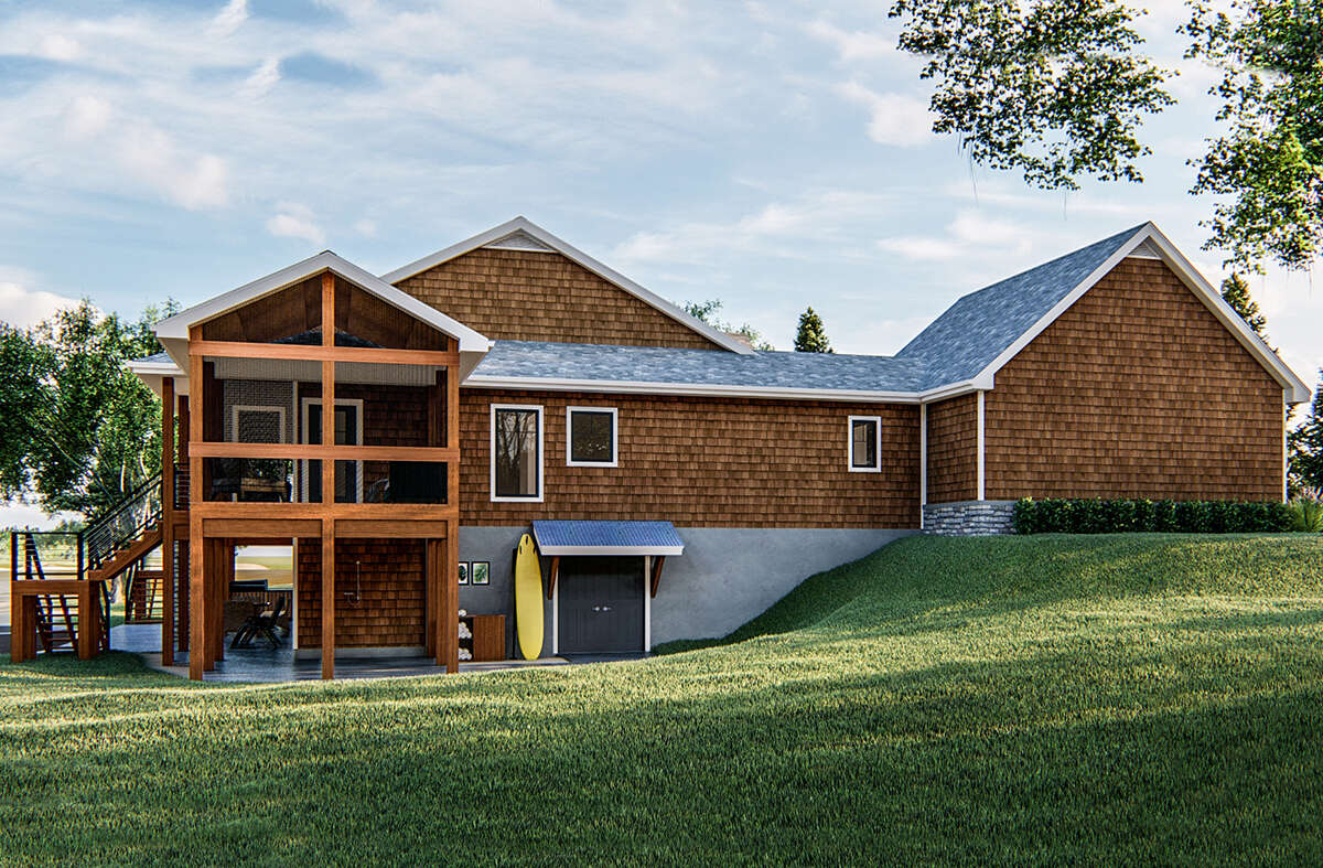 Mountain Rustic Plan 1 802 Square Feet 2 Bedrooms 2 Bathrooms