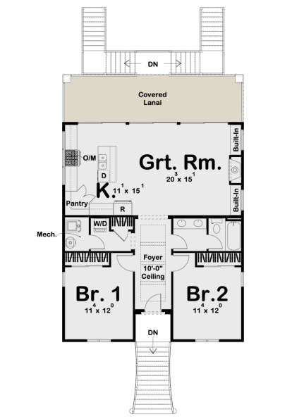 Main Floor for House Plan #963-00370