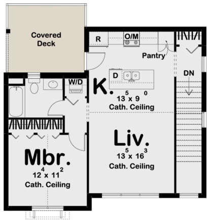Main Floor for House Plan #963-00371