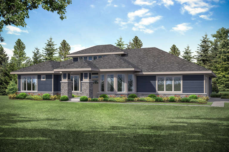 House Plan House Plan #23974 Front Elevation 