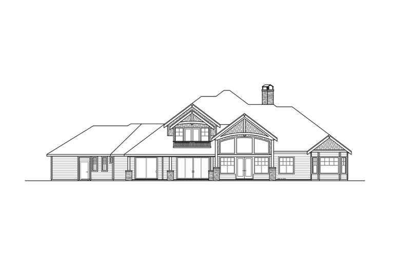 Northwest House Plan #035-00856 Elevation Photo