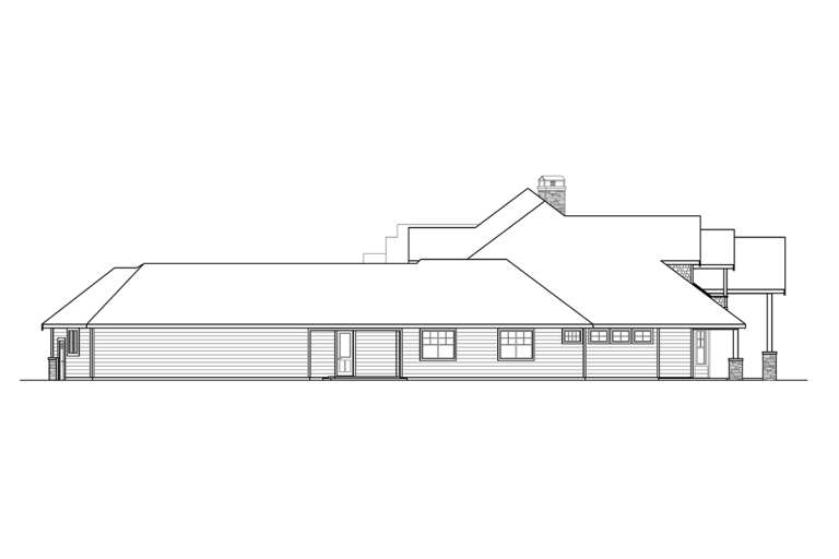 Northwest House Plan #035-00856 Elevation Photo