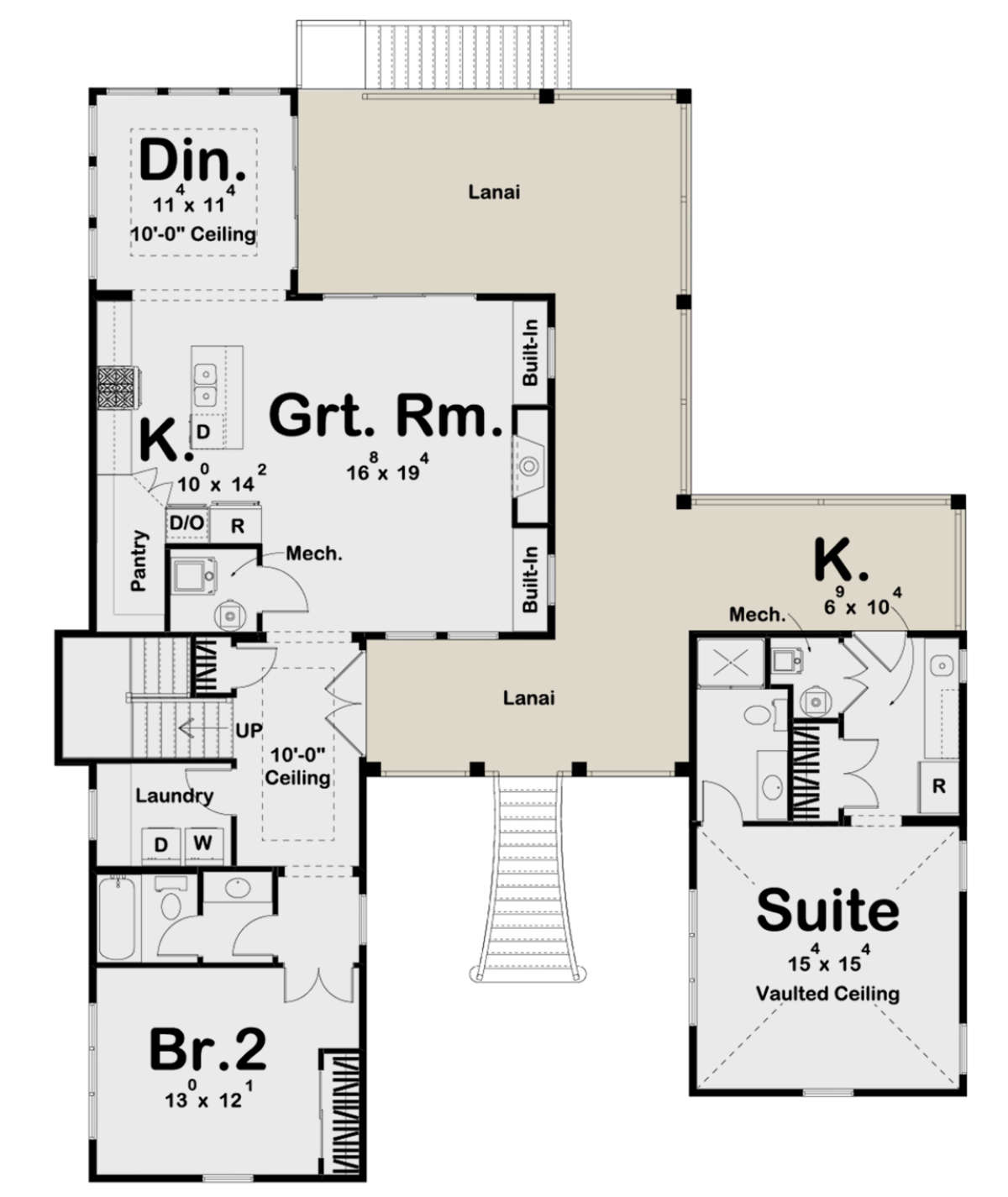 Main Floor for House Plan #963-00374