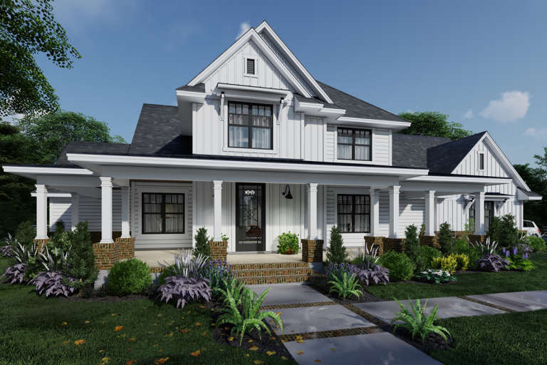 House Plan House Plan #23985 Front Elevation 
