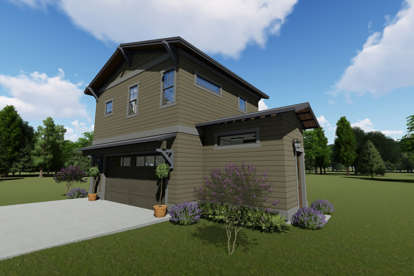 Traditional House Plan #425-00024 Elevation Photo