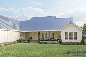 Modern Farmhouse House Plan #4534-00019 Elevation Photo