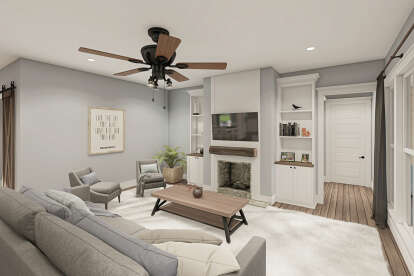 Modern Farmhouse House Plan #4534-00019 Additional Photo