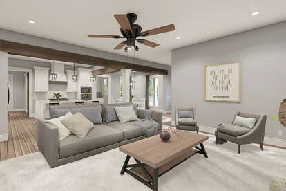 Modern Farmhouse House Plan #4534-00019 Additional Photo