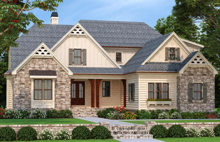 House Plan House Plan #23991 Front Elevation 