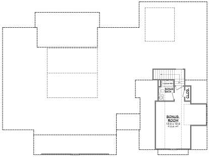 Bonus Room for House Plan #041-00204
