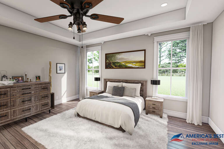 Modern Farmhouse House Plan #041-00204 Additional Photo